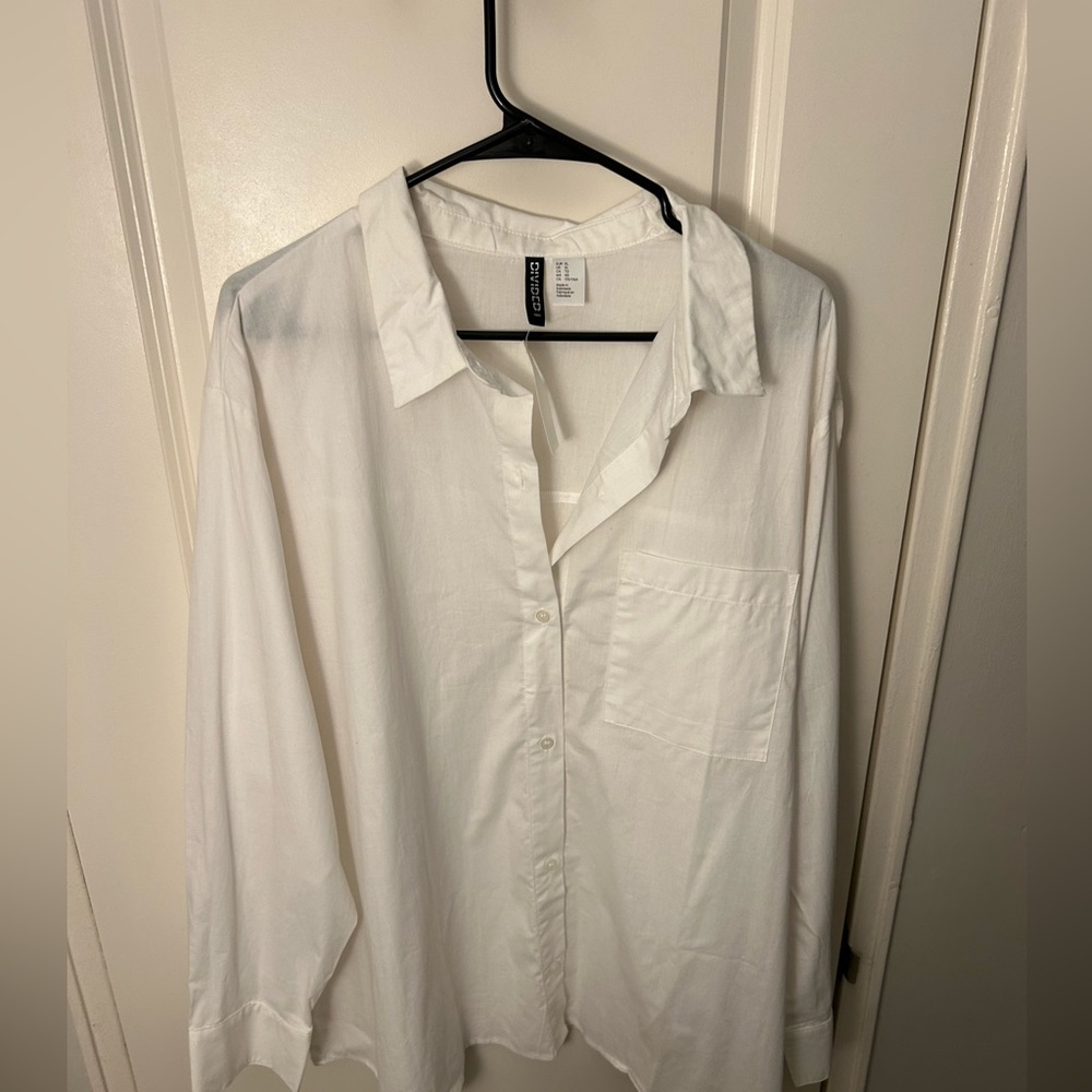 H&M oversized Cotton Shirt